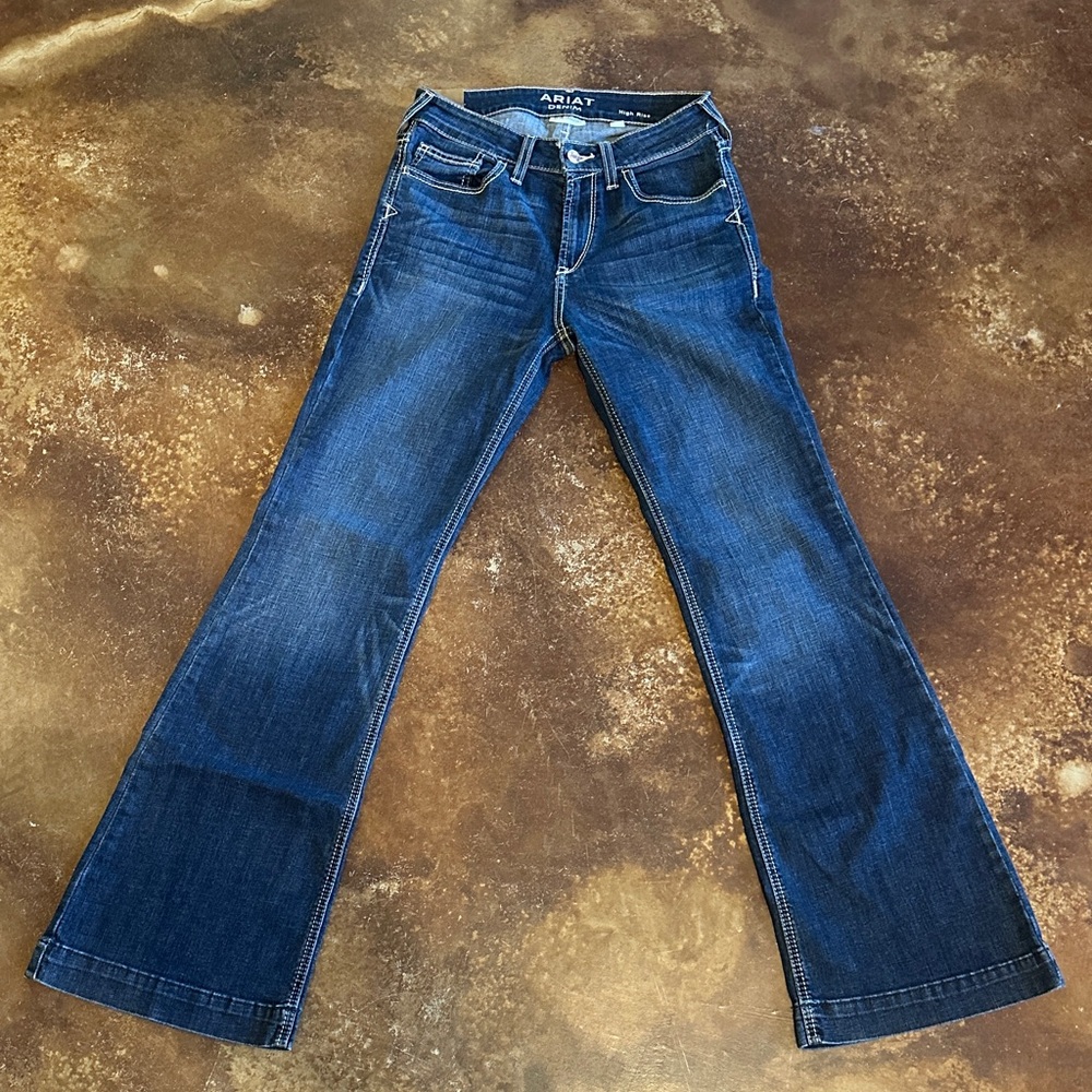Ariat Women's Dark Blue Flare Jeans